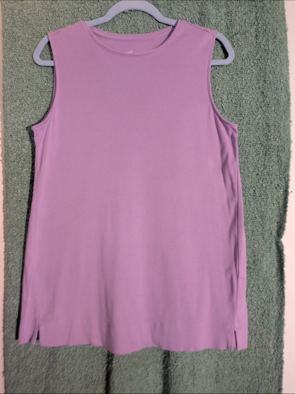 J. Jill Lavender Sleeveless Tank Top